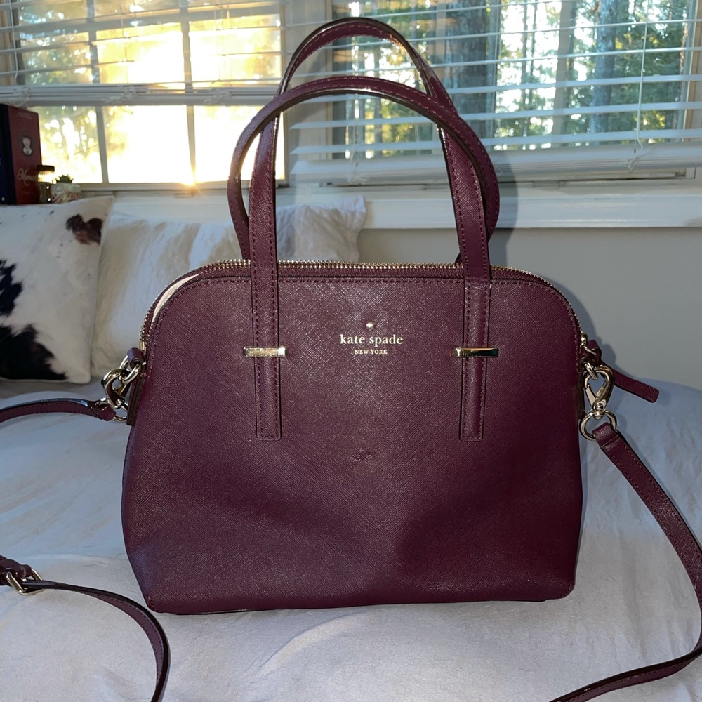 Purple Kate Spade Purse, like new!